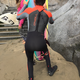 Sanat Cruz surfer in O'Neill wetsuit.